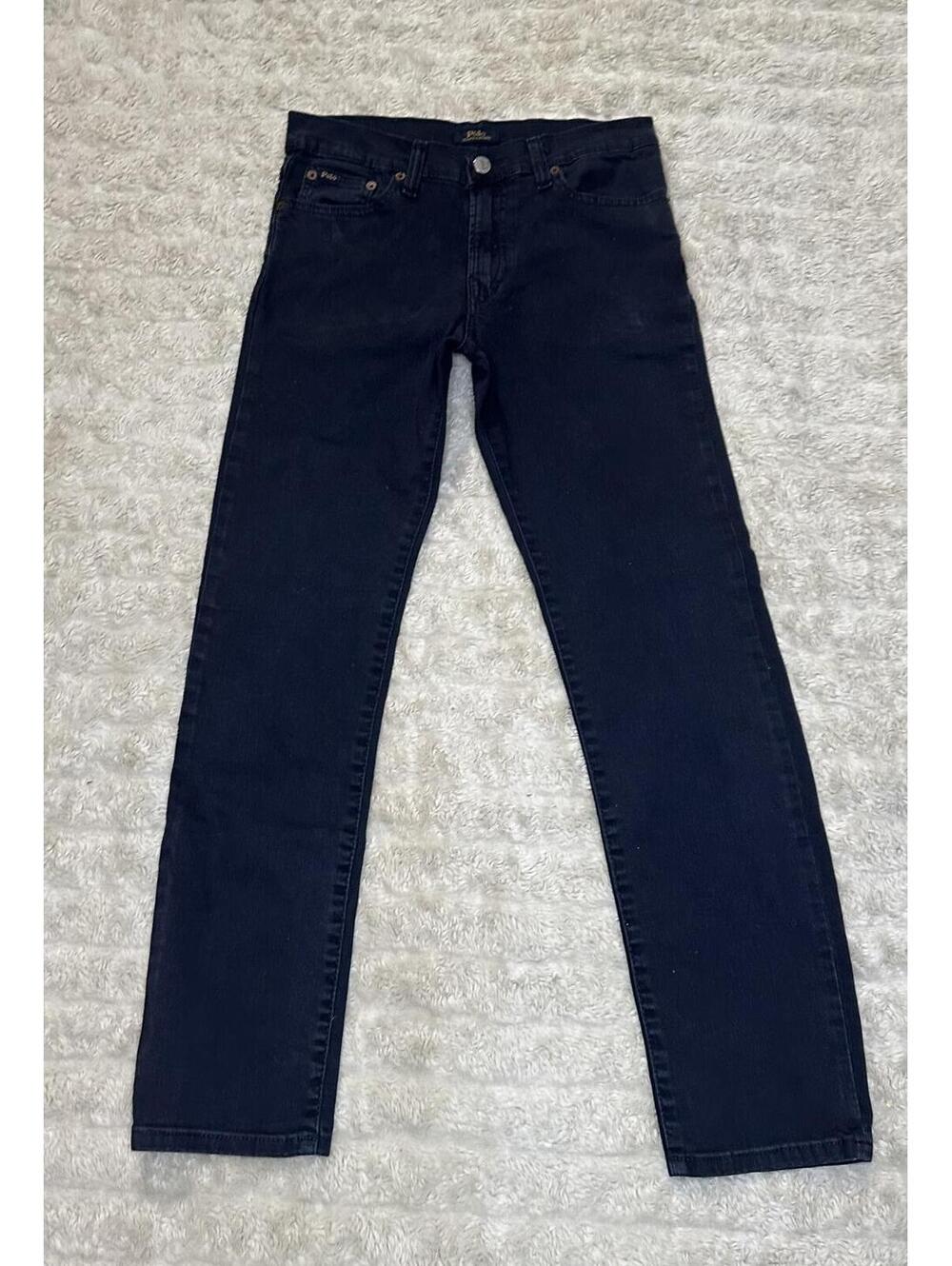 Polo Ralph Lauren dark wash skinny denim jeans Youth L(14-16) stretch classic